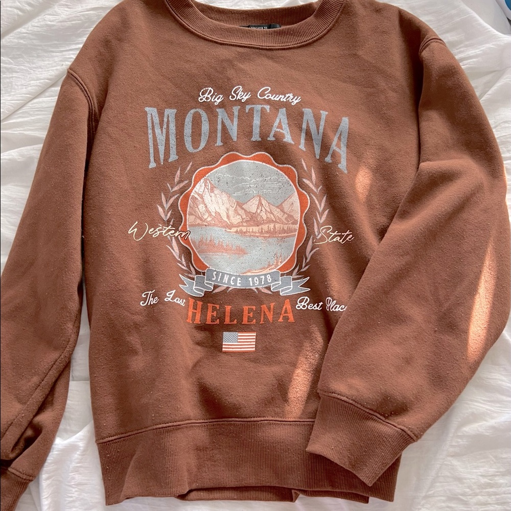 Cute Brown sweater -size small